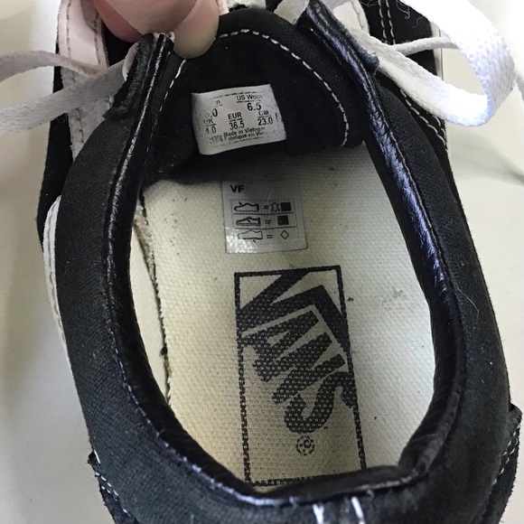 Vans Old Skool Sneakers Womens Size 6.5 / Mens Size 5 Black & White Classic - Picture 10 of 11